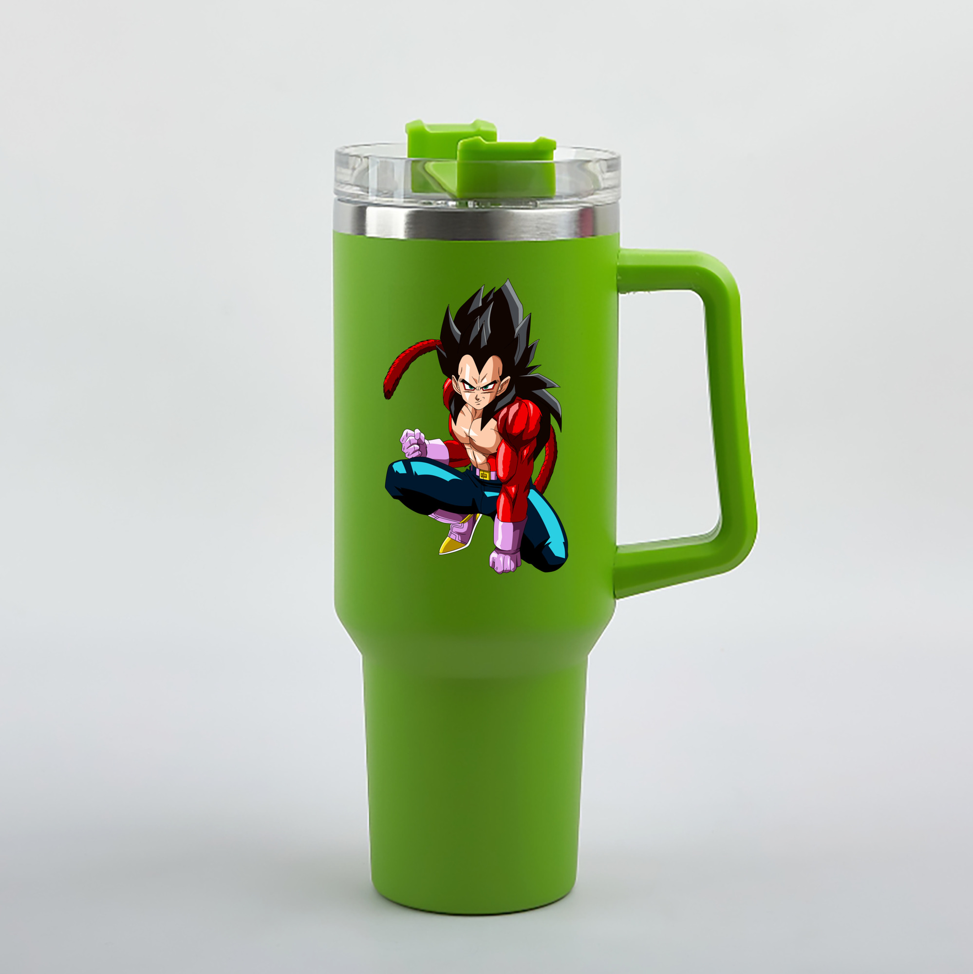 （画像用） ドラゴンボール ベジータ四世（Bejīta Yonsei）DRAGON BALL Vegeta IV 1200mL車用タンブラー（カラープリント）